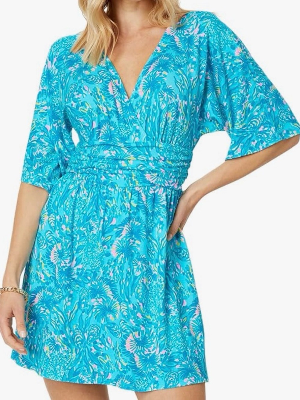 Lilly Pulitzer Women's Parigi Knit Skort
Romper
XL, Surf Blue Coral of the Story